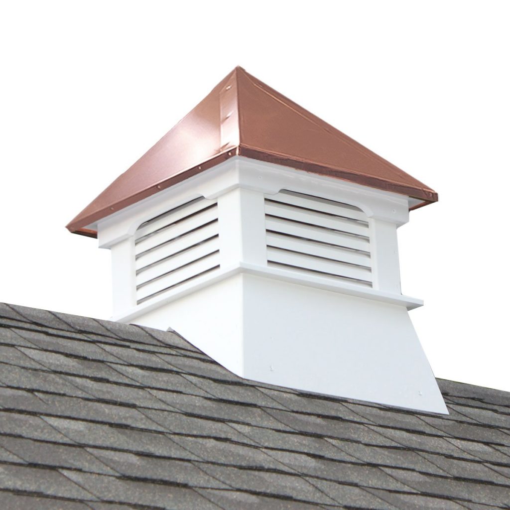 Cupola with Copper Roof Cap