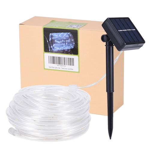 Solid Rope LED String Lights Package Contents